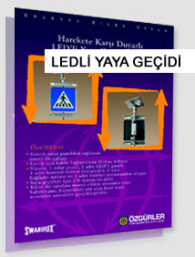 LED’li yaya geçidi