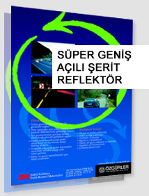 süper geniş açılı şerit reflektör