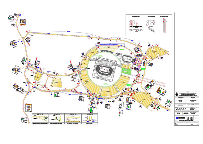 DEPAR OLİMPİYAT STADI OTOPARK DÜZENLEME PRJ.